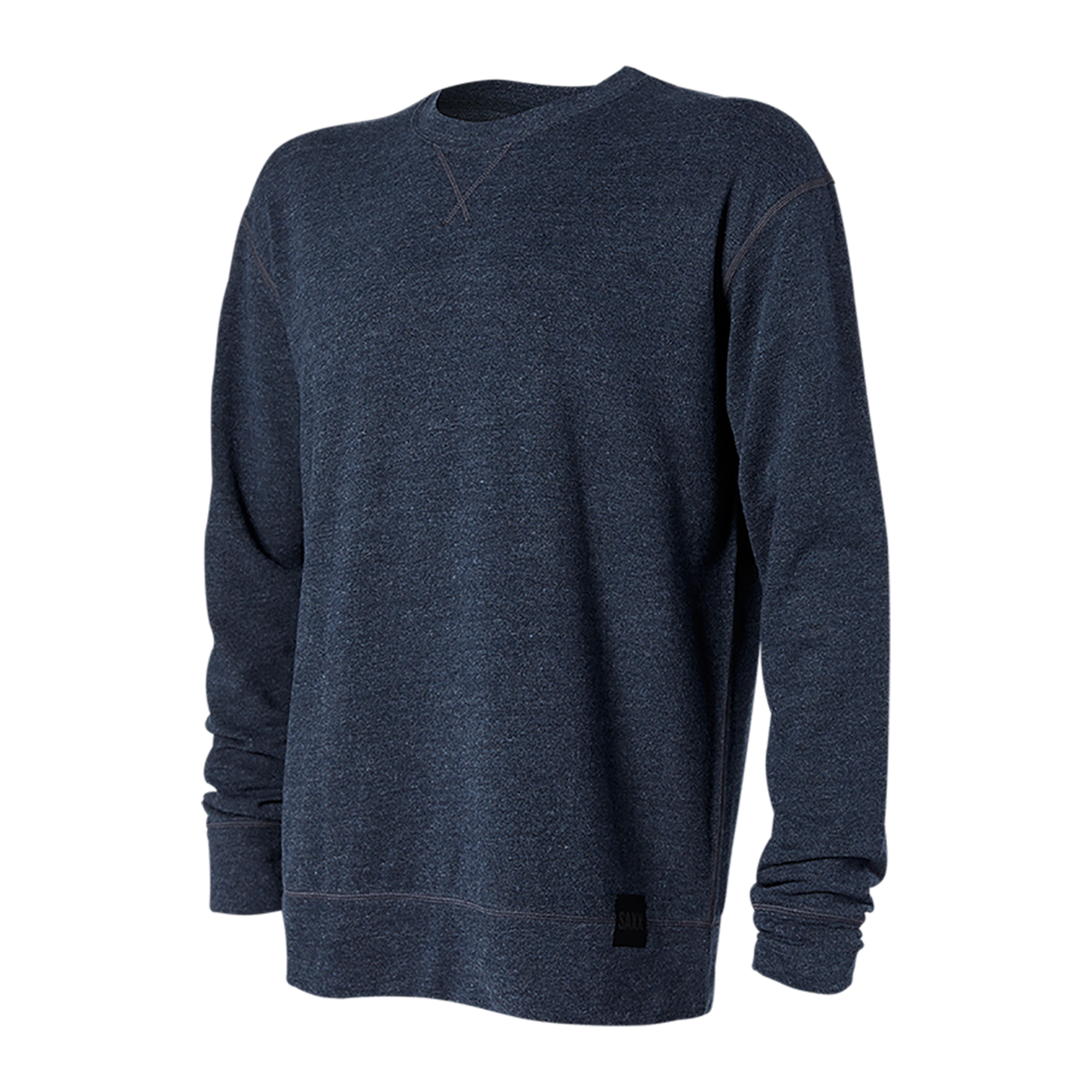 3SIX FIVE LS CREW - INK HEATHER