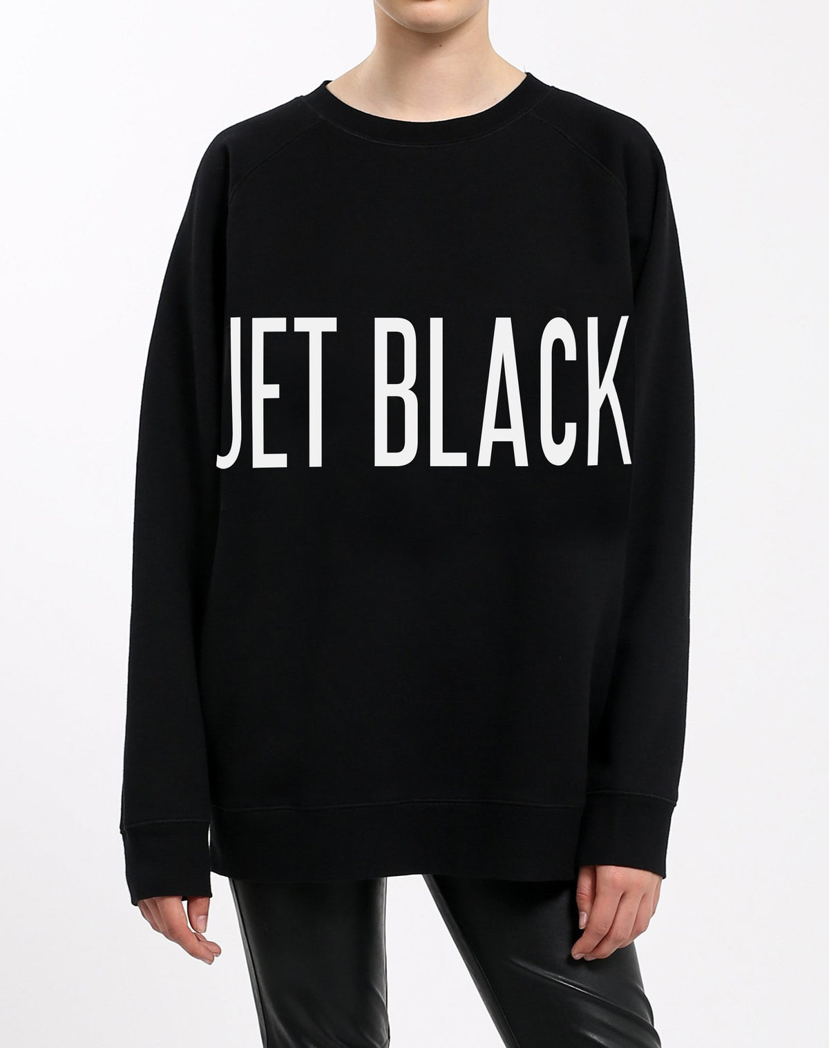"JET BLACK" BIG SISTER CREW