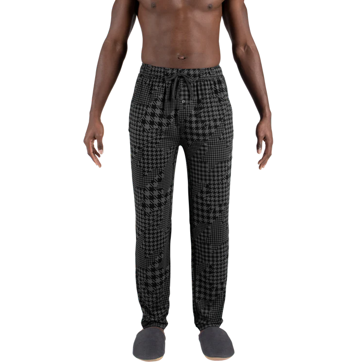 22ND CENTURY SILK PANT - DOGSTOOTH CAMO