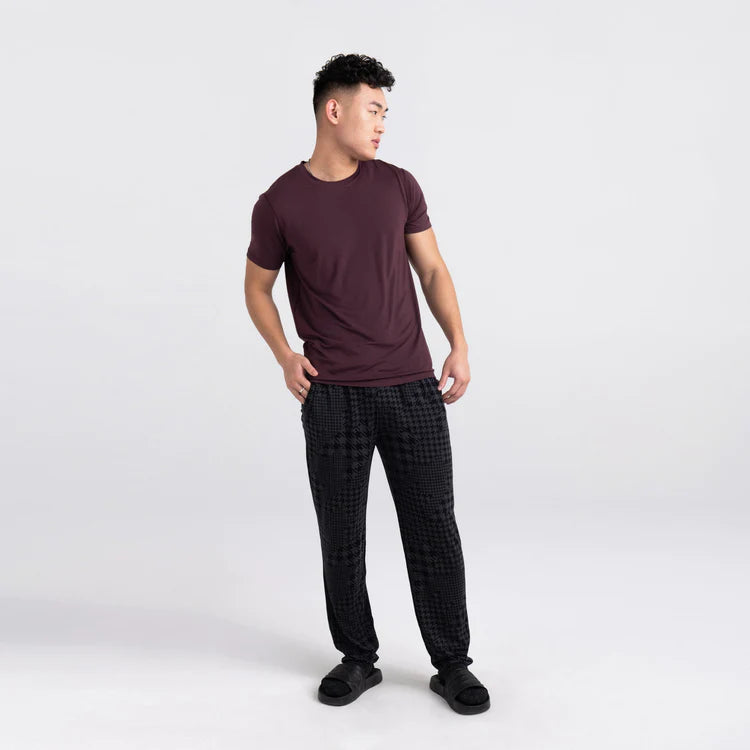 22ND CENTURY SILK TEE - FUDGE