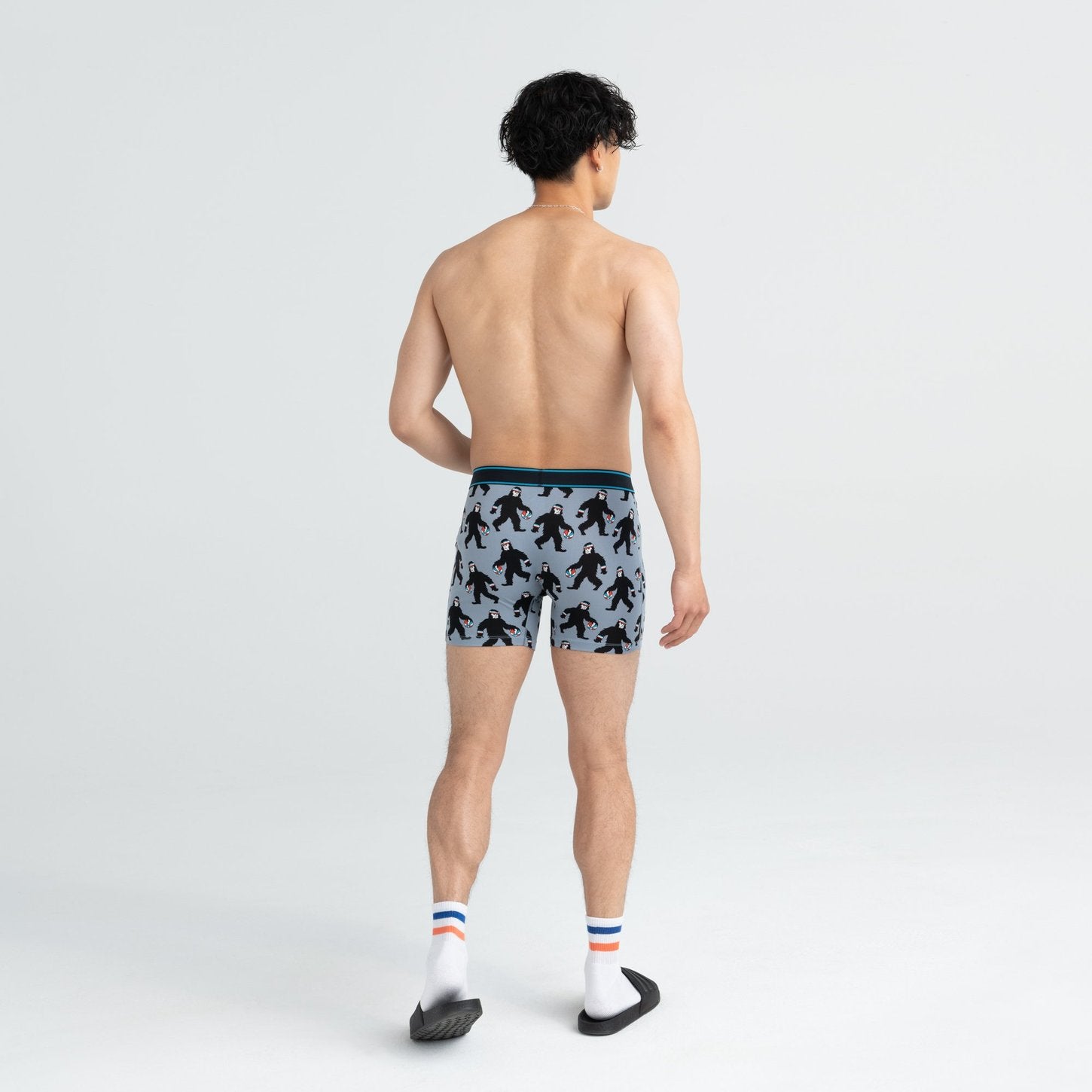 DAYTRIPPER BOXER BRIEF - GREY HARRY & THE HOOPS