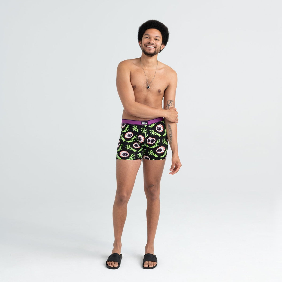 DAYTRIPPER BOXER BRIEF - GREEN ZOMBIE APOCALYPSE