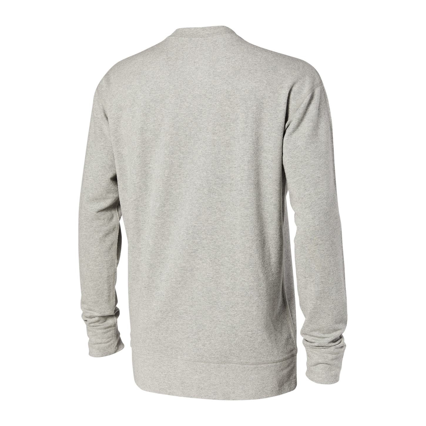 3SIX FIVE LS CREW - ASH GREY HEATHER